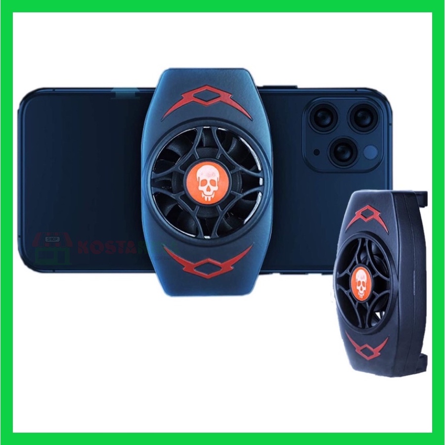 KOSTARIKA Gaming Mobile Phone Radiator Cooling Fan X13 Kipas Pendingin Handphone Cooler Anti Panas