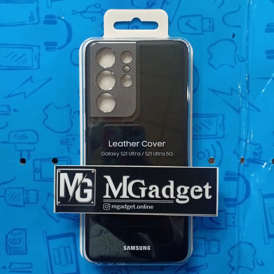 Leather Cover Samsung Galaxy S21 Ultra 5G Original / Hard Case S21 Ultra
