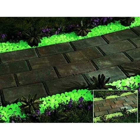 Batu Glow in The Dark Fosfor Berwarna Dalam Gelap Batu Hiasan Dekorasi Taman Pesta Ulang Tahun Pernikahan Glow Garden Stone Bersinar Dalam Gelap Bercahaya Aquarium Luminous glass shards nuggets fairy chips mica flakes geode