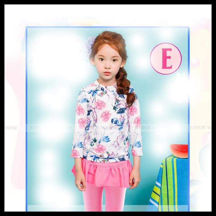 Baju Renang Swimsuit Diving Anak Perempuan Besar Bunga Baju Renang Swimsuit Diving Anak Perempuan Besar Bunga