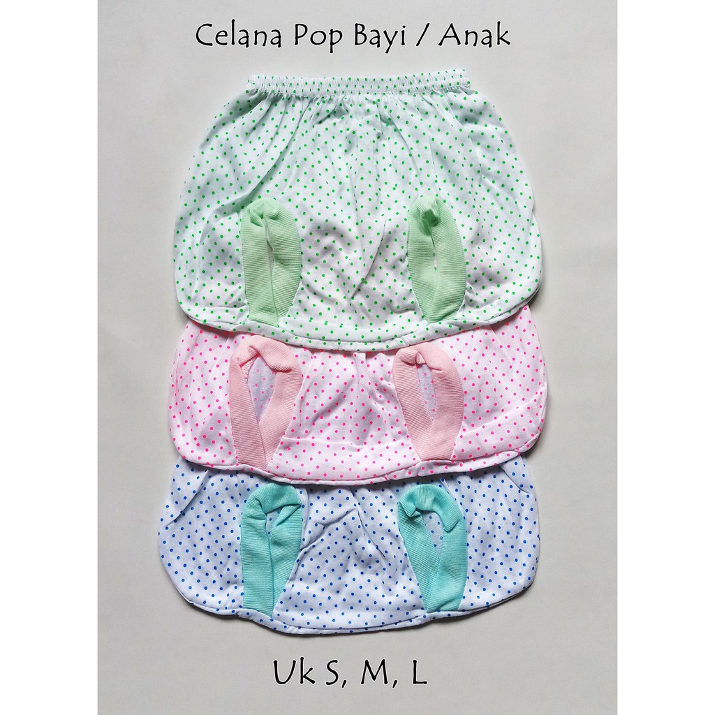 Celana Pop Bayi Anak Fantasy / Celana Pop Harian Ukuran S - L