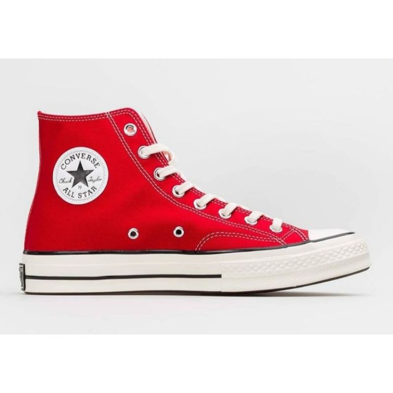 CONVERS 70S RED ENAMEL ORIGINAL / SEPATU CONVERSE PRIA MERAH SIZE 43 44 / 100% ORIGINAL