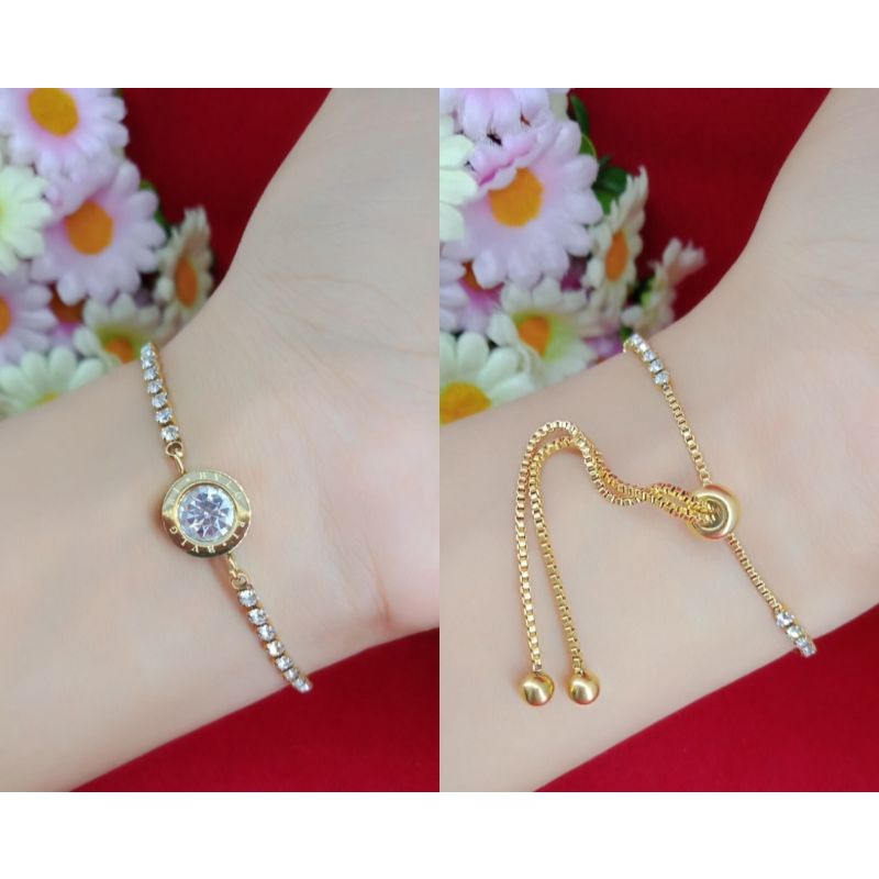 emas muda gelang motip serut