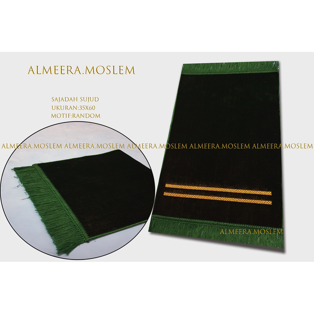 Sajadah Sujud Sejadah Anak Ukuran 35x60 cm Peralatan Sholat By almeera.moslem bisa COD