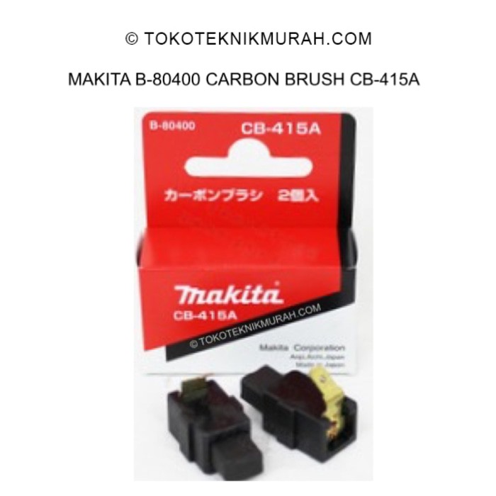 Makita B-80400 Carbon Brush CB-415A / CB415A Borstel