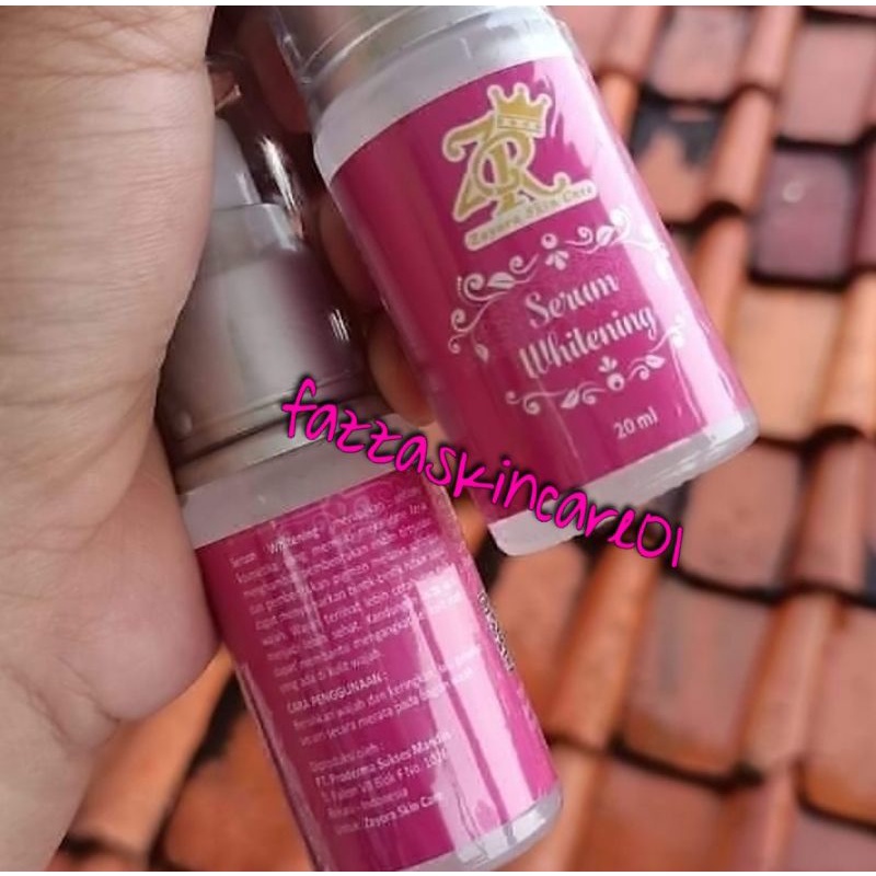 SERUM WHITENING ZAYORA SKINCARE/ZAYORA BPOM