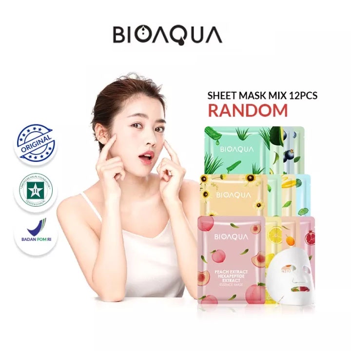 Beauty Jaya - [BPOM] Natural Skin Care Sheet Masker Brightening Moisturizing Skin Care Essence