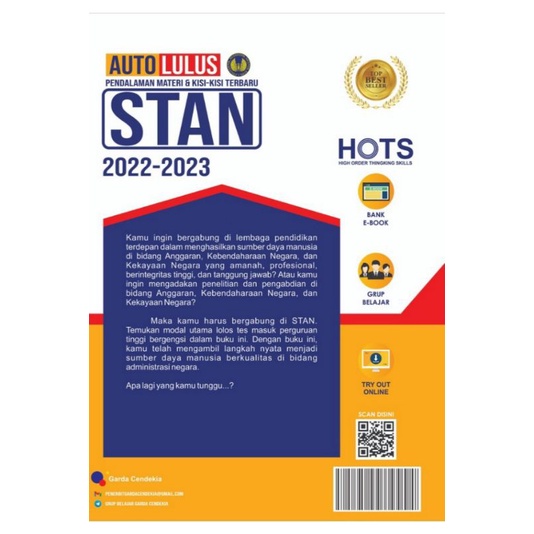 Buku AUTO LULUS STAN 2022-2023||Pendalaman Materi & Kisi-Kisi Terbaru||Bonus Groub Belajar -TO-eBook-3