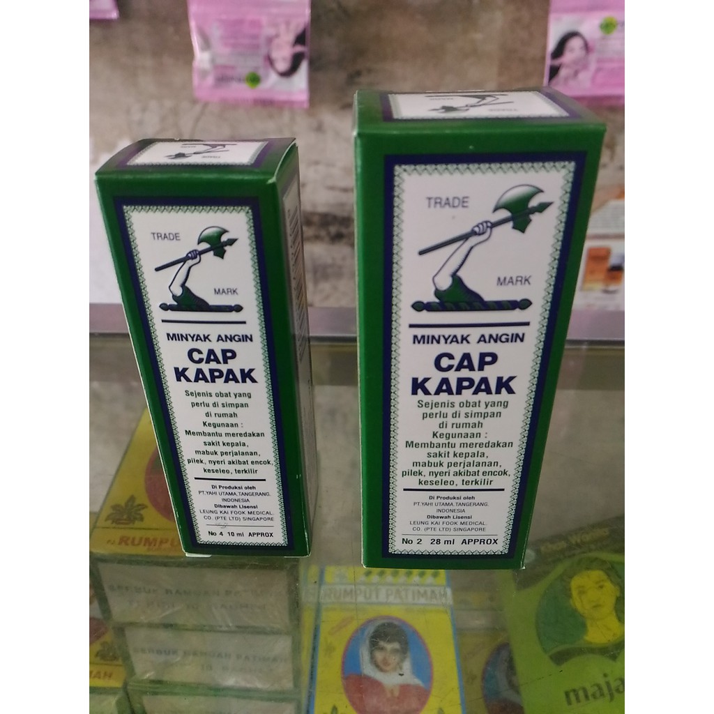 Minyak Angin Cap Kapak 10 Ml Shopee Indonesia