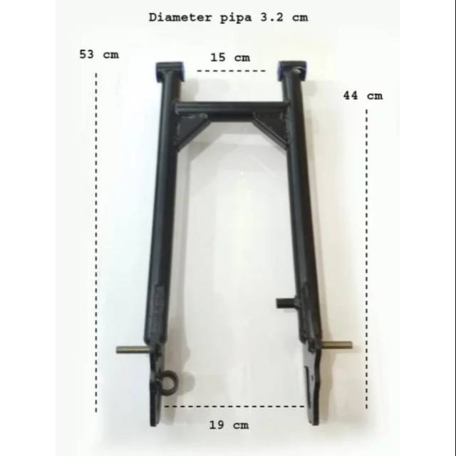 Arm Custom CB GL megapro japstyle tracker caferacer