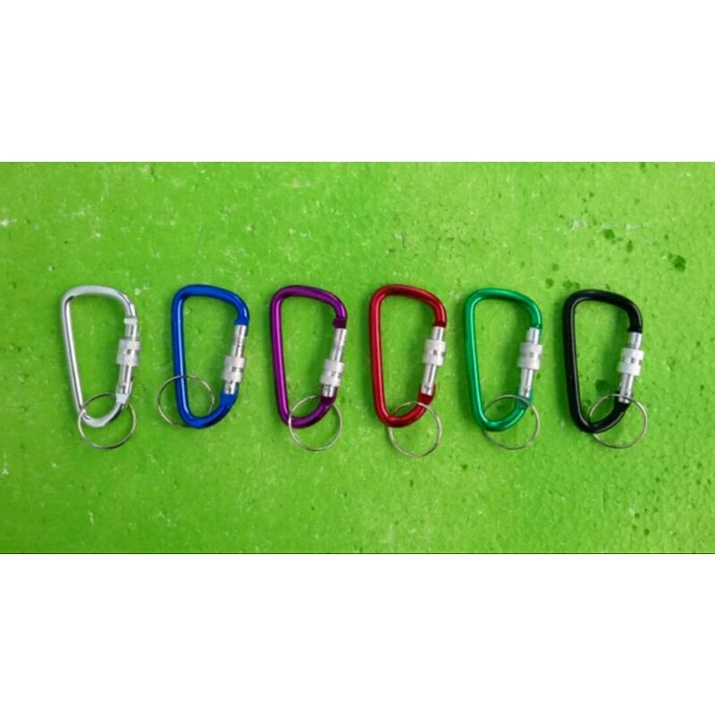 Gantungan kunci carabiner 5,5cm -carabiner asesoris
