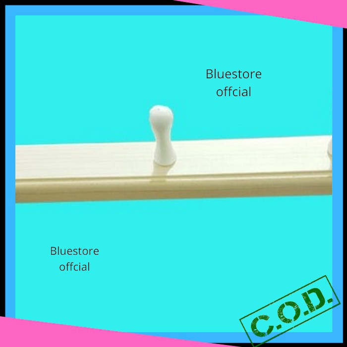 Gantungan Baju Dinding Kayu Berdiri Minimalis Murah Serbaguna Organzier Lemari Pakaian Tempat Baju T