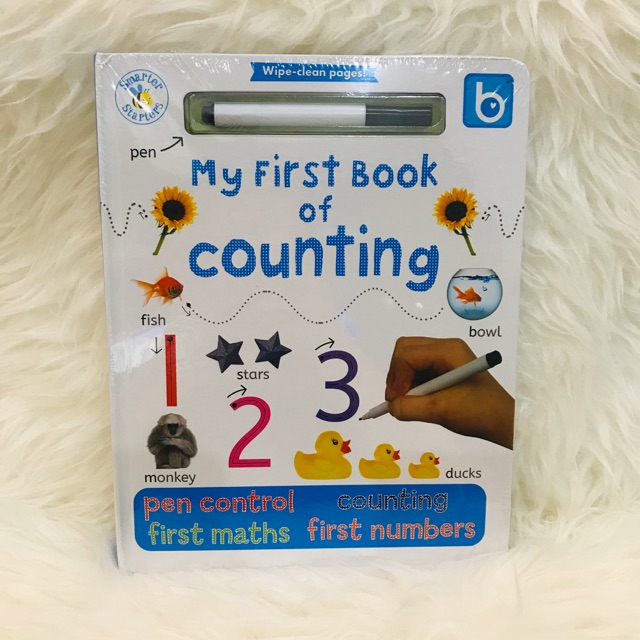My first book of counting (wipe clean pages)
