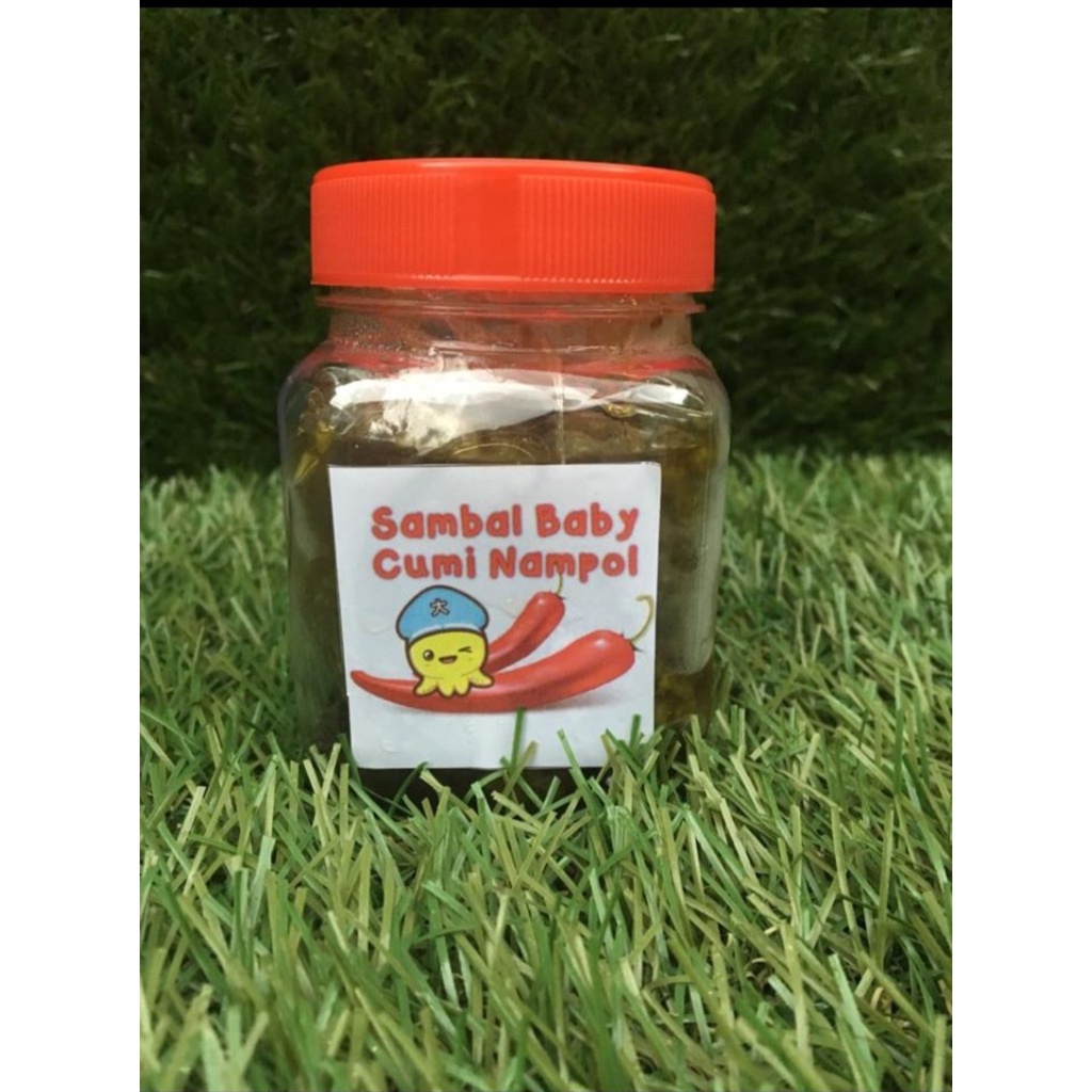 

Sambal Baby Cumi Cabai Hijau (180 g)