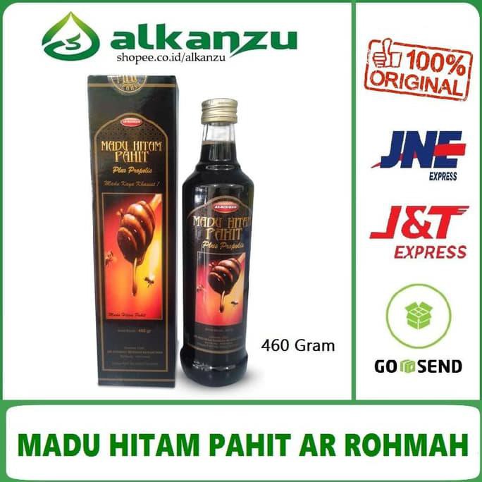 

<> Madu Hitam Pahit Plus Propolis Ar Rohmah / Madu Hitam Pahit 460 Gr As