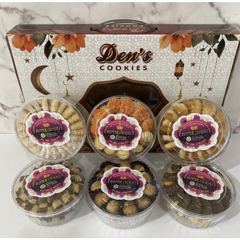 

Paket Kue Kering Hampers Lebaran Merek Dens / Den's