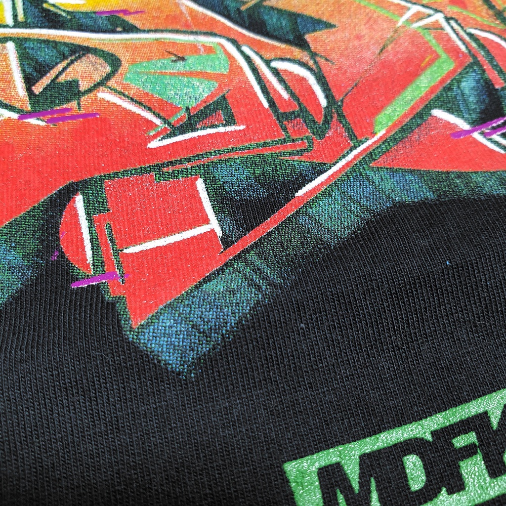 MDFK Ashtwo wild style graffiti t shirt (artist series)