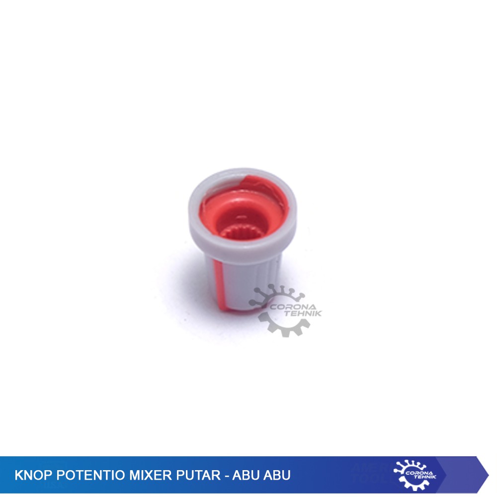 Knop Potentio Mixer Putar - Abu-abu