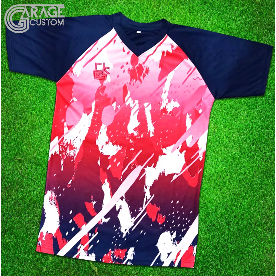 Kaos folly cewek -Jersey printing-baju trainning -kostum olahraga-futsal-bulutangkis-voli