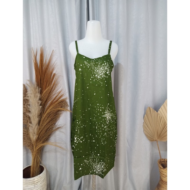 DASTER NARINI TANGGUNG TALI SATU ANEKA MOTIF-Bercak Ijo Lumut