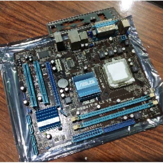 Paket Mobo G41 ddr3 Gigabyte+Core2duo + hsf - Mobo ASUS- mobo G41 Gigabyte