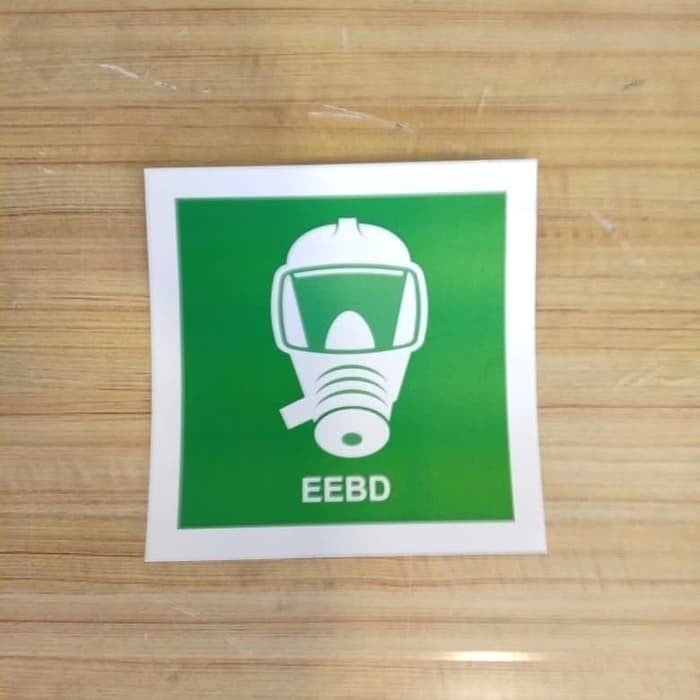 

SIGN STICKER K3 RAMBU EEBD UKURAN 15X15CM / STIKER RAMBU