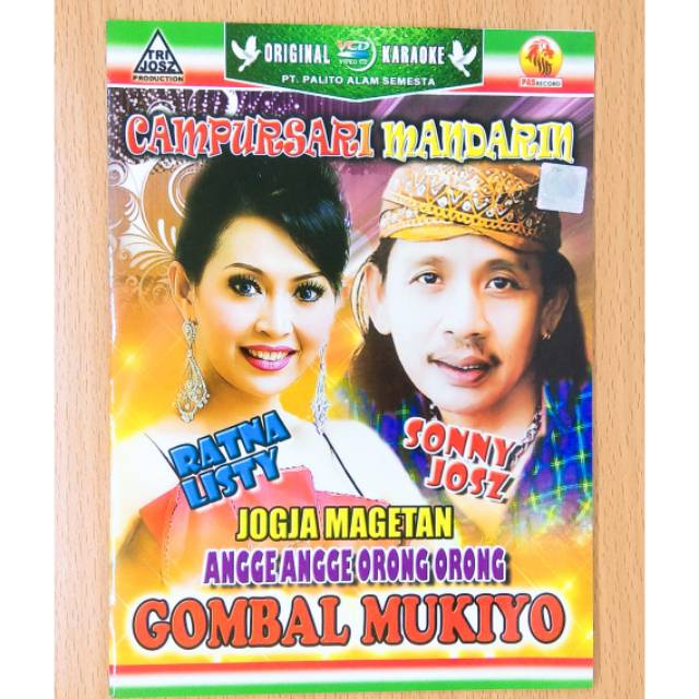 KASET VIDEO VCD ORIGINAL LAGU JAWA CAMPURSARI -BISA KARAOKE SONNY JOSZ