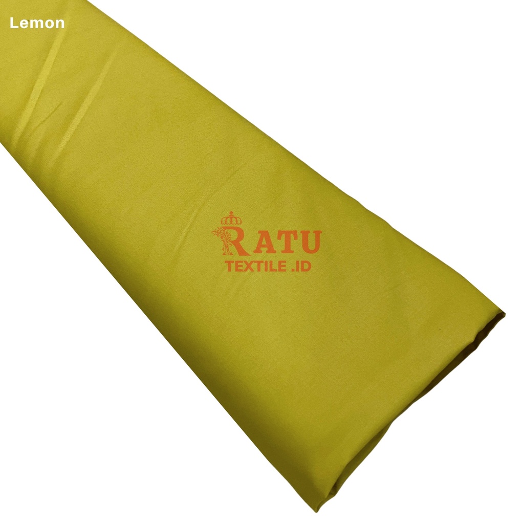 Kain Katun Toyobo Fodu Toyobo Royal Mix  Toyobo RM Toyobo Premium-Lemon