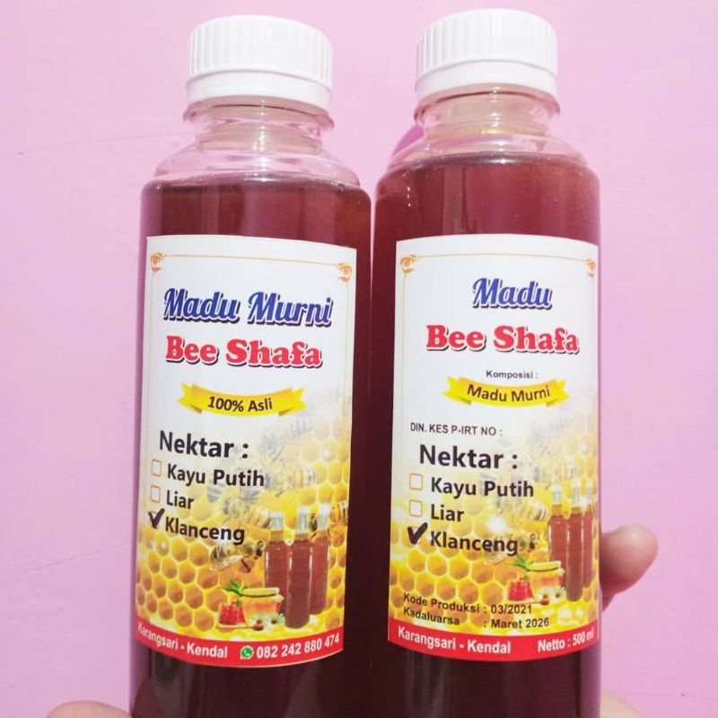 

Madu Klanceng Bee Shafa