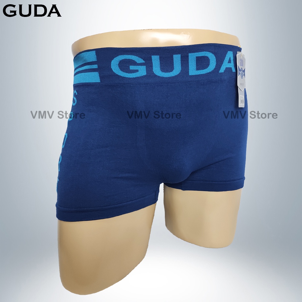 GUDA | KATUN BAMBOO Boxer Pria Celana Dalam GUDA 8001 Premium Soft Mens Underwear CD Cowok Dewasa