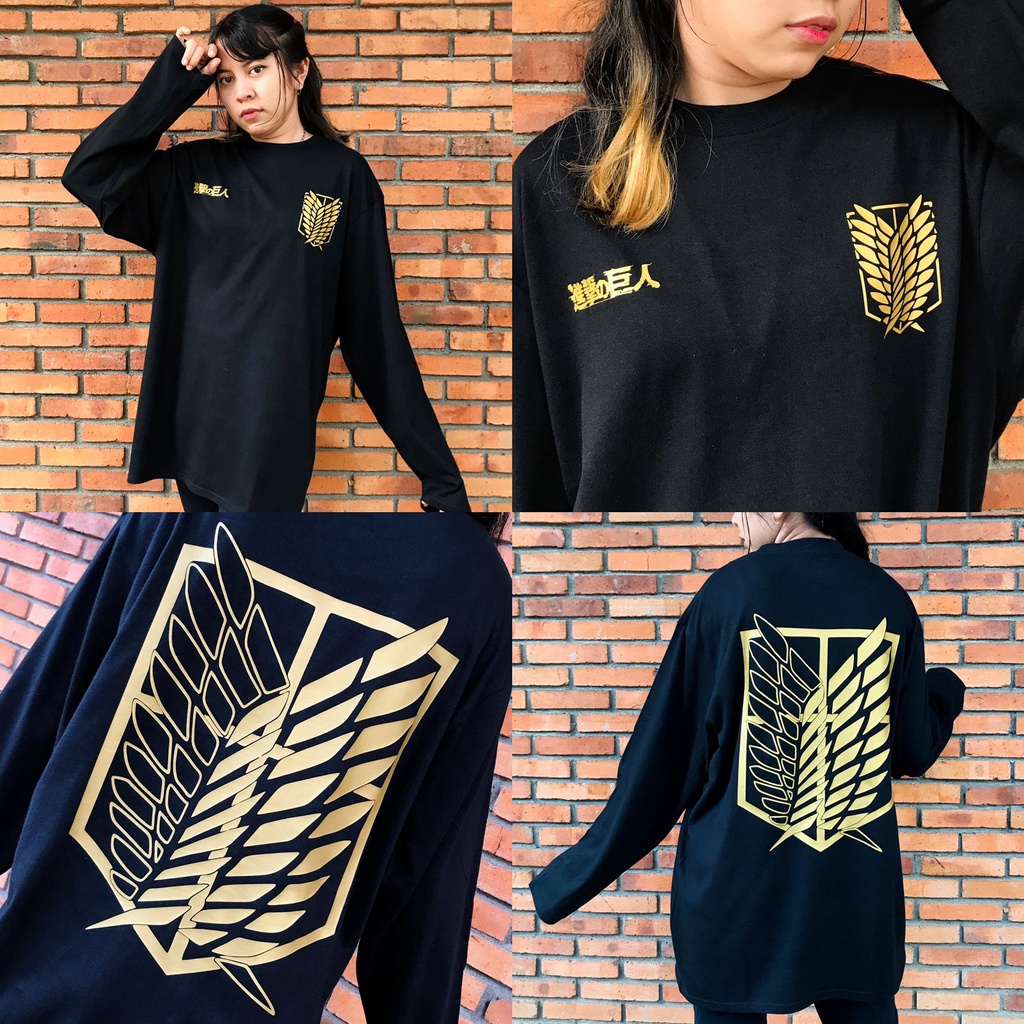 Longsleeve Scouting Legion SNK Gold Logo Kanji