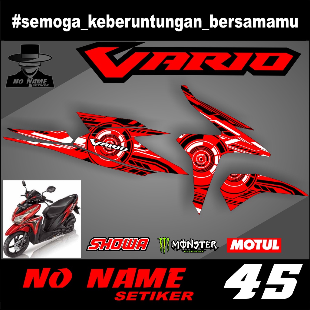 STIKER STRIPING VARIO TECHNO 125 FI 2014 (45) STRIPING STIKER LIST