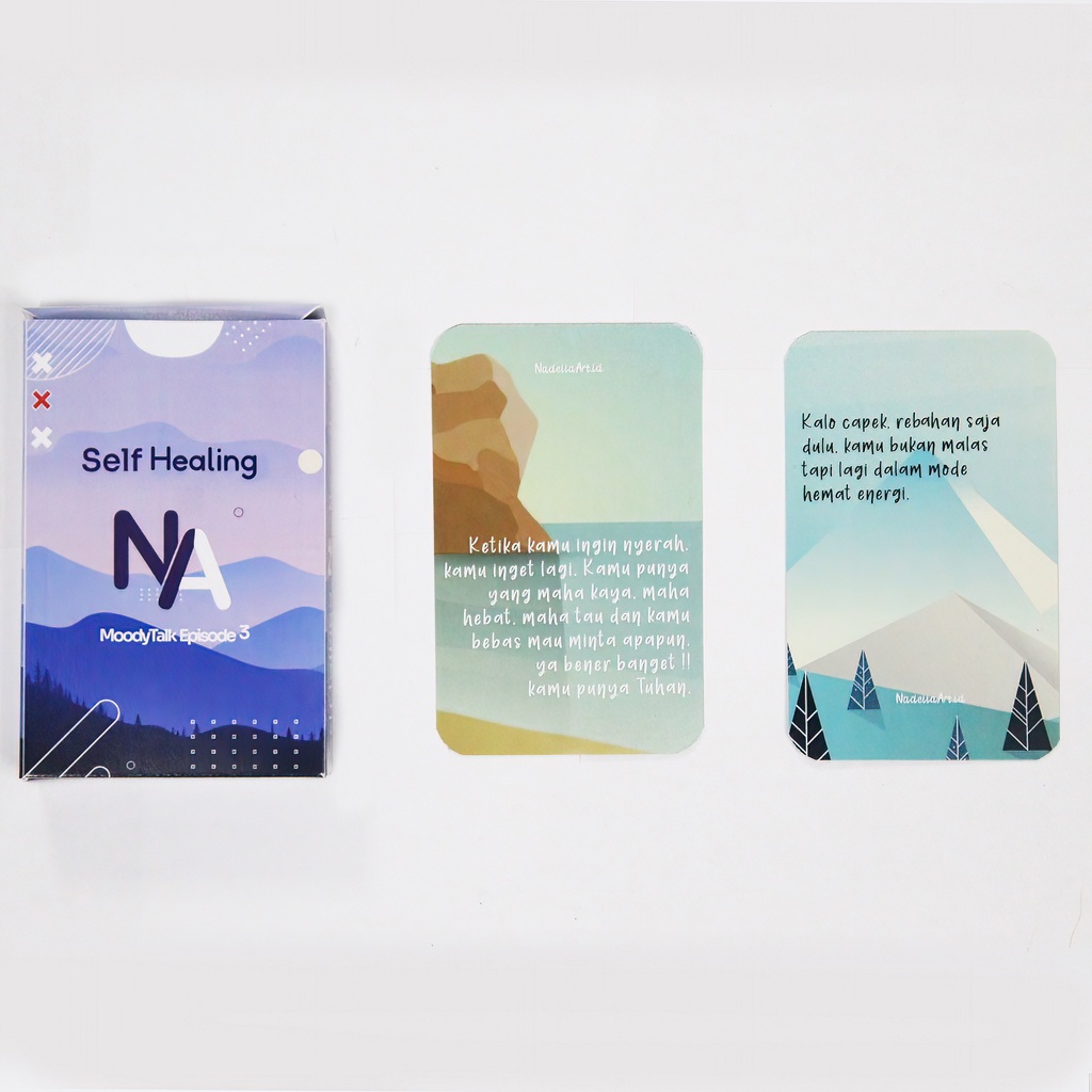 Kartu Self Healing | Kartu Permainan ToD | Kartu Truth or dare | Kartu DeepTalk |  Kartu MoodyTalk E