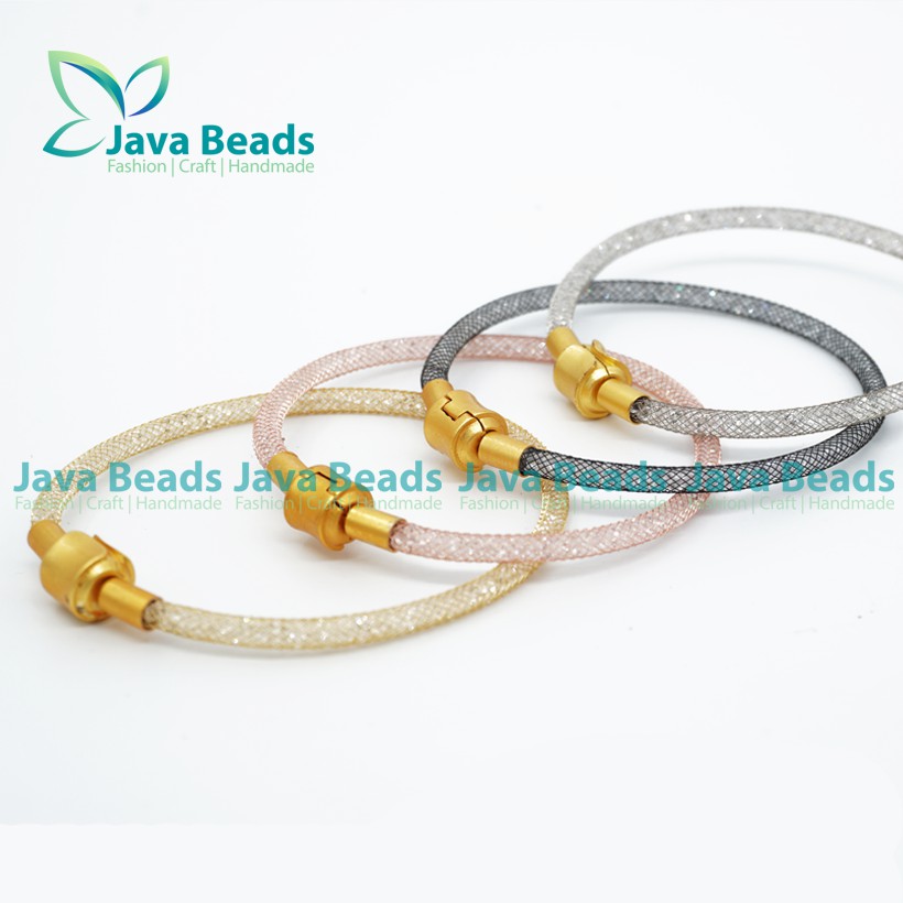 Gelang Kawat Gelang Kristal Glitter Anak Anak