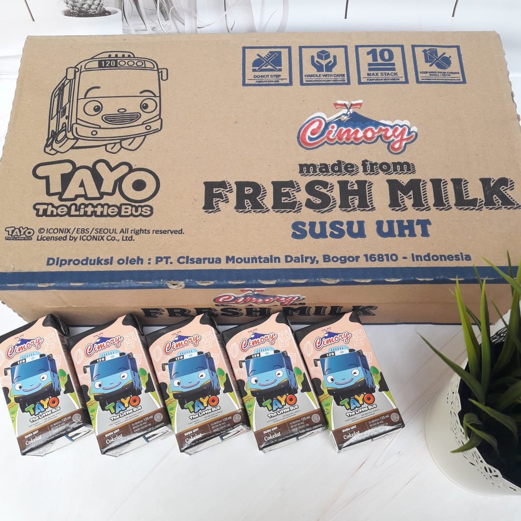 

1 DUS/KARTON SUSU CIMORY UHT FRESH MILK 125ml / 125 ml (Instan/Sameday Only)