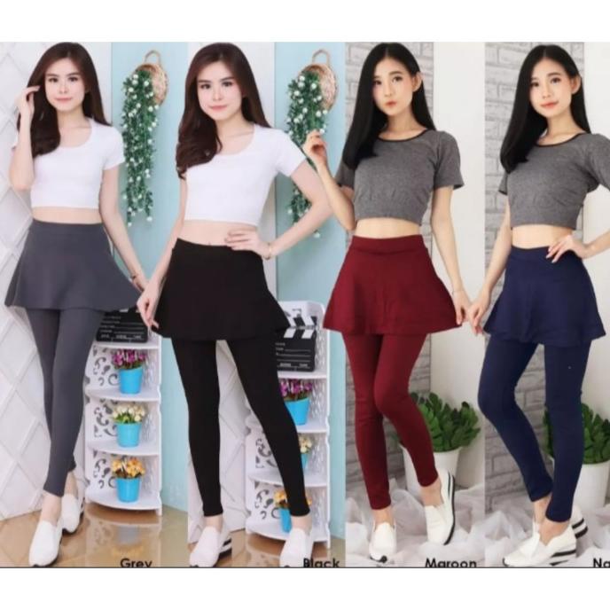 ROK LEGGING IMPORT - Celana olahraga wanita yoga senam training gym