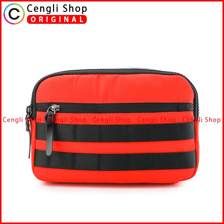 TAS SELEMPANG PINGGANG/DADA/BADAN PRIA OBERMAIN SLING WAIST/CHEST/BODY BAG ORIGINAL ORANGE OM040