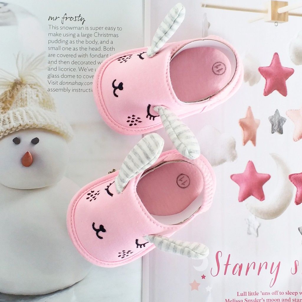 HappyOliver CHappyOliverON-HEE SANDAL Prewalker Bayi Bahan Katun Prewalker Shoes bayi laki perempuan newborn 3-18 bln