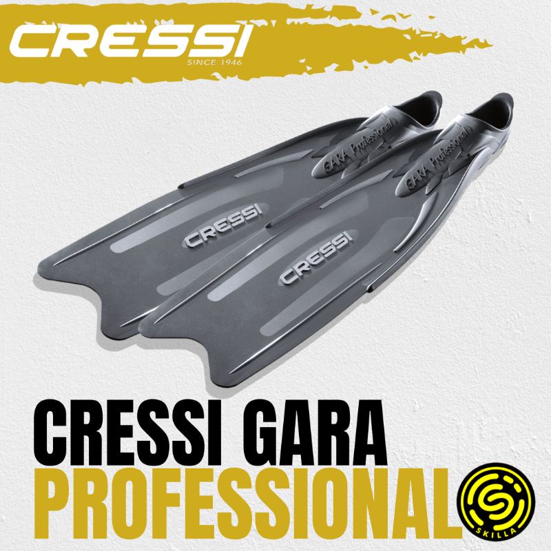 Cressi Gara Professional LD Freediving Spearfishing Diving Long Fins