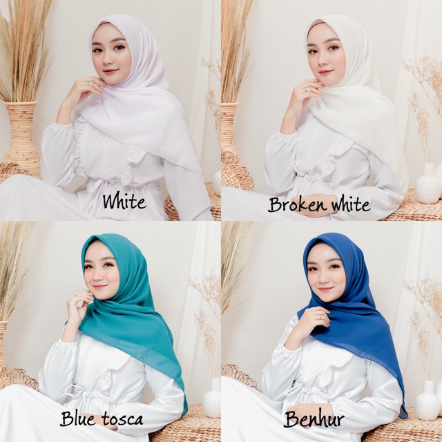 [PART 2] Bella Square hijab segiempat KUALITAS PREMIUM