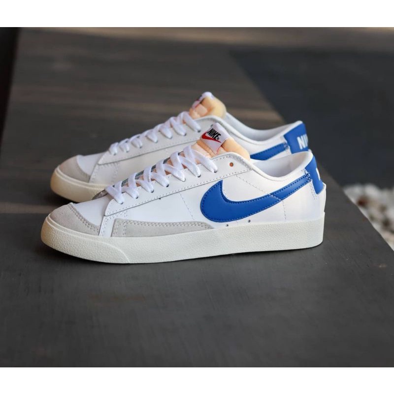 blazer low white