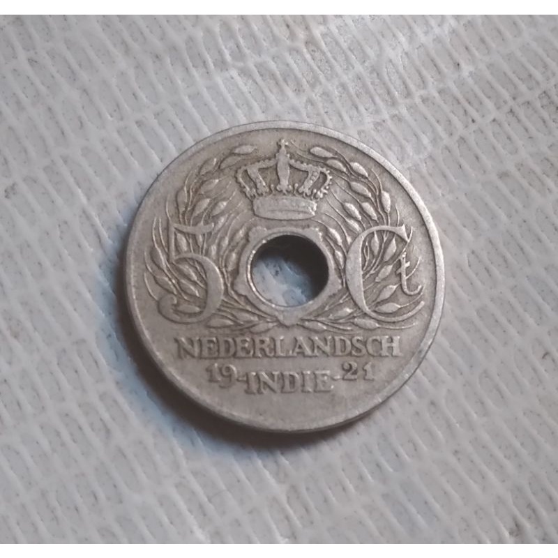 koin 5 cent nederlands indie