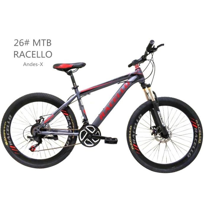 Sepeda Gunung MTB 26 Racello Andes X 21Speed