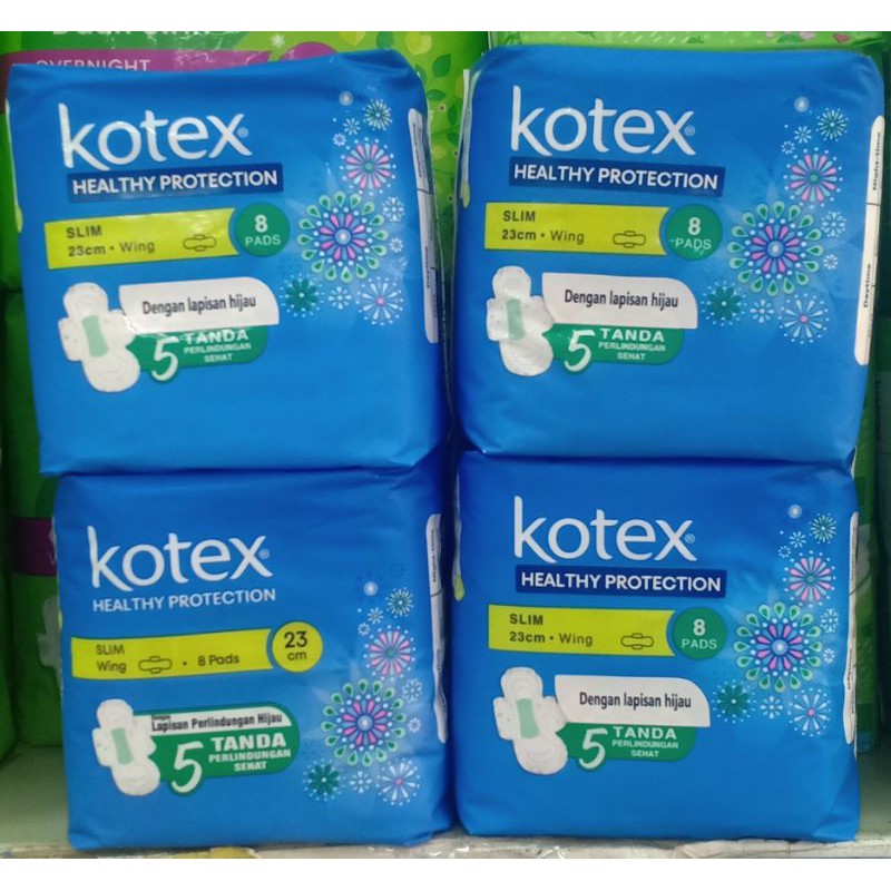 Kotex Healthy Protection Slim Wing 23cm 8Pads