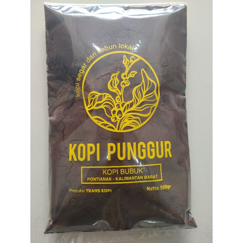 

Kopi Punggur 500 gr (Pontianak - Kalimantan Barat)