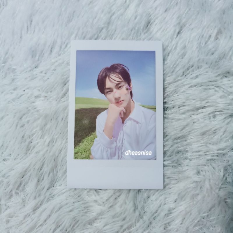 [ OFFICIAL] Polaroid Yet Jungwon, photocard Enhypen Jungwon Down selca