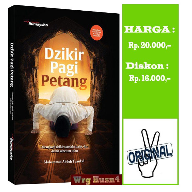 Buku Saku Dzikir Pagi Petang Setelah Shalat Fardhu Transliterasi Shopee Indonesia