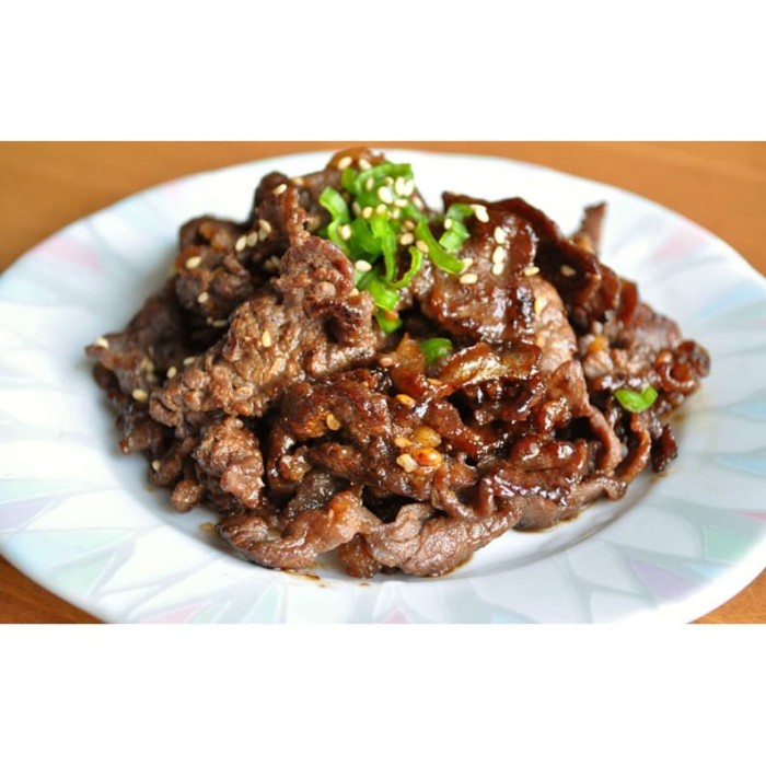 

Instan-Masak-Bumbu- Bumbu Marinade Beef Bulgogi / Beef Galbi Bbq Korean 500Gr - Beef Galbi, 250Gr