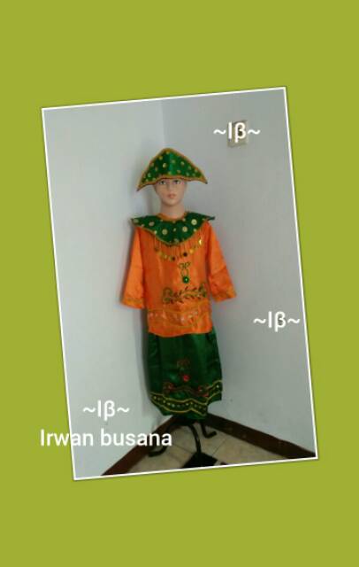 Baju adat banjarmasin   1 ukuran ( all size)