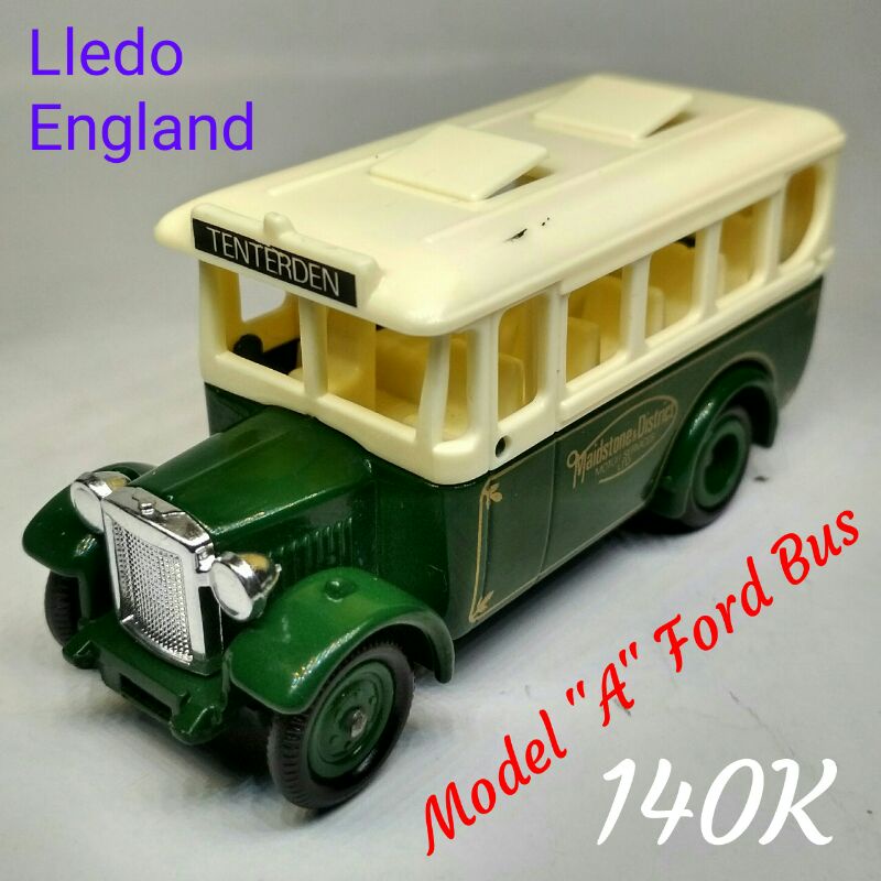 Diecast Classic Vintage Lledo Model A Ford Bus Maidestone & District